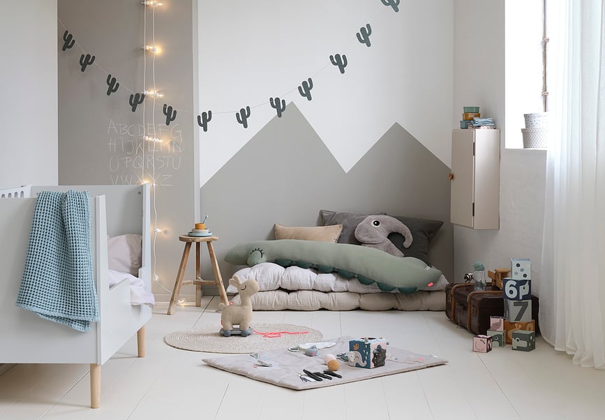 Manta Sensorial Dear Friends, beige