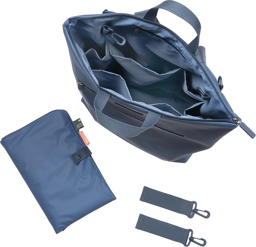 Mochila con cambiador Done By Deer, negra