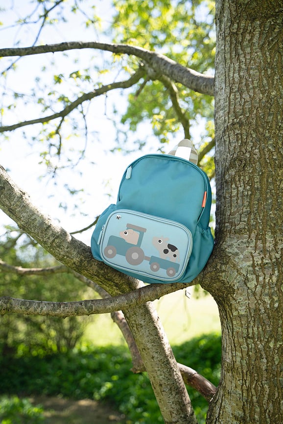 Mochila infantil Tiny Farm, rosa