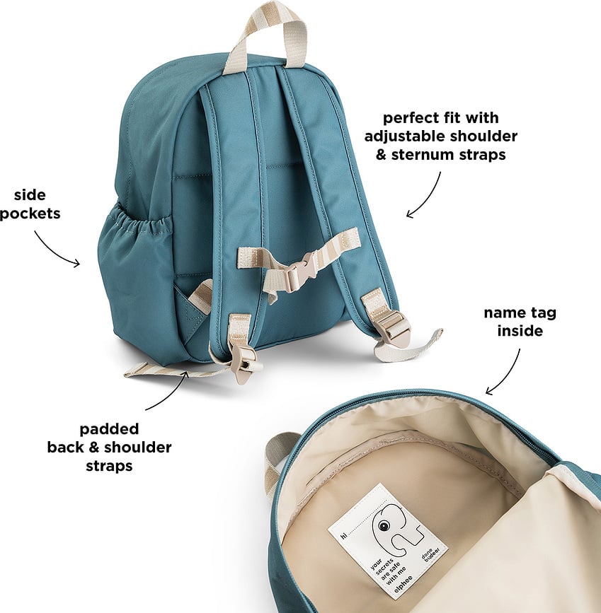 Mochila infantil Tiny Farm, rosa