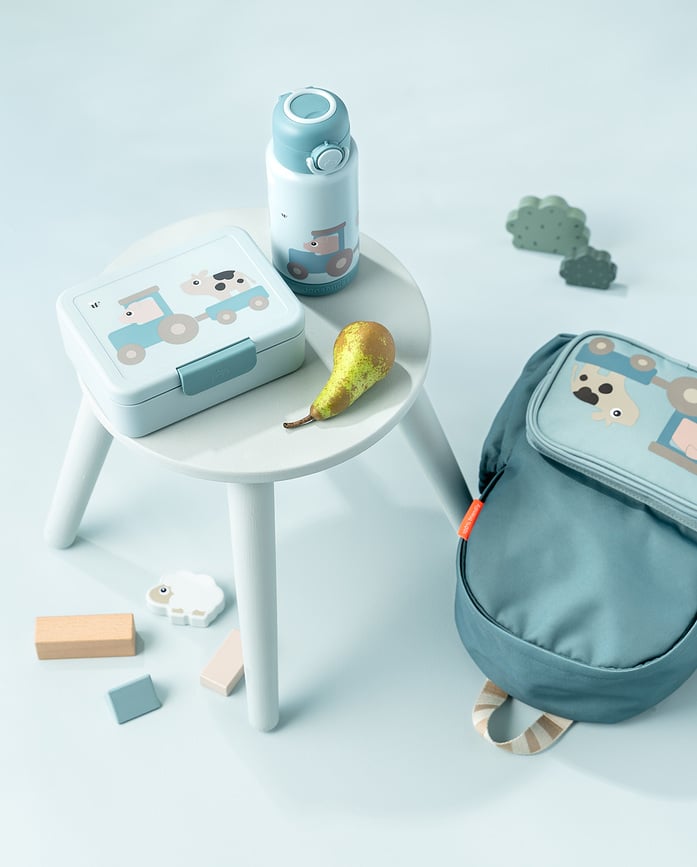 Mochila infantil Tiny Farm, rosa