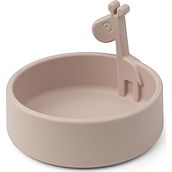 Peekaboo Bowl pink silicone