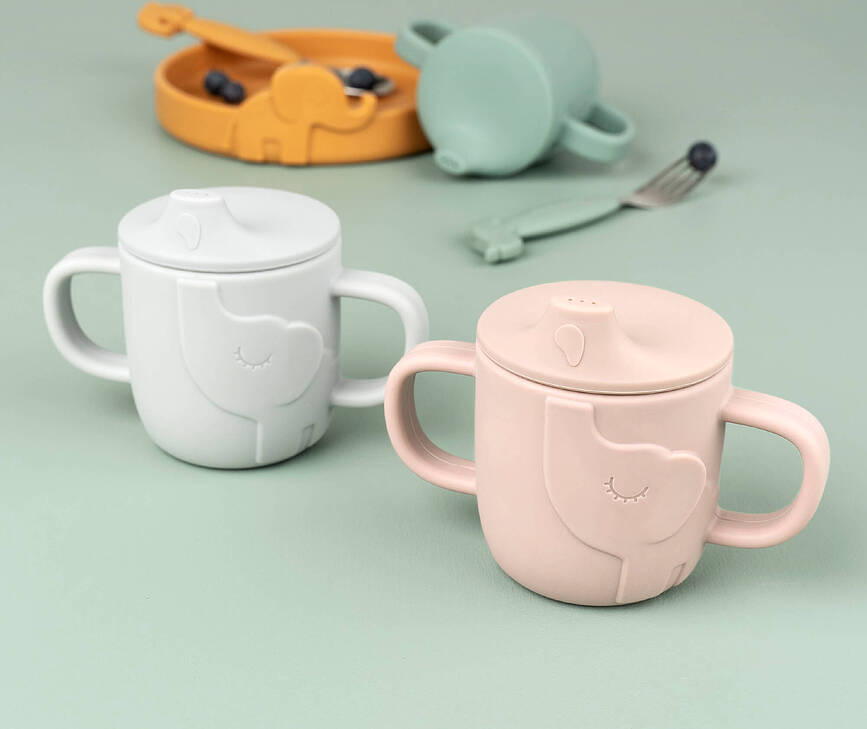 Peekaboo Elphee Lonček otroški z nastavkom, zelen