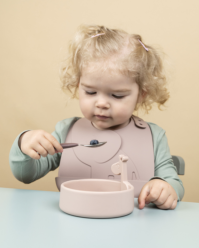 Peekaboo Elphee Slinčki z žepom, modri, silikonski, 2 kosa