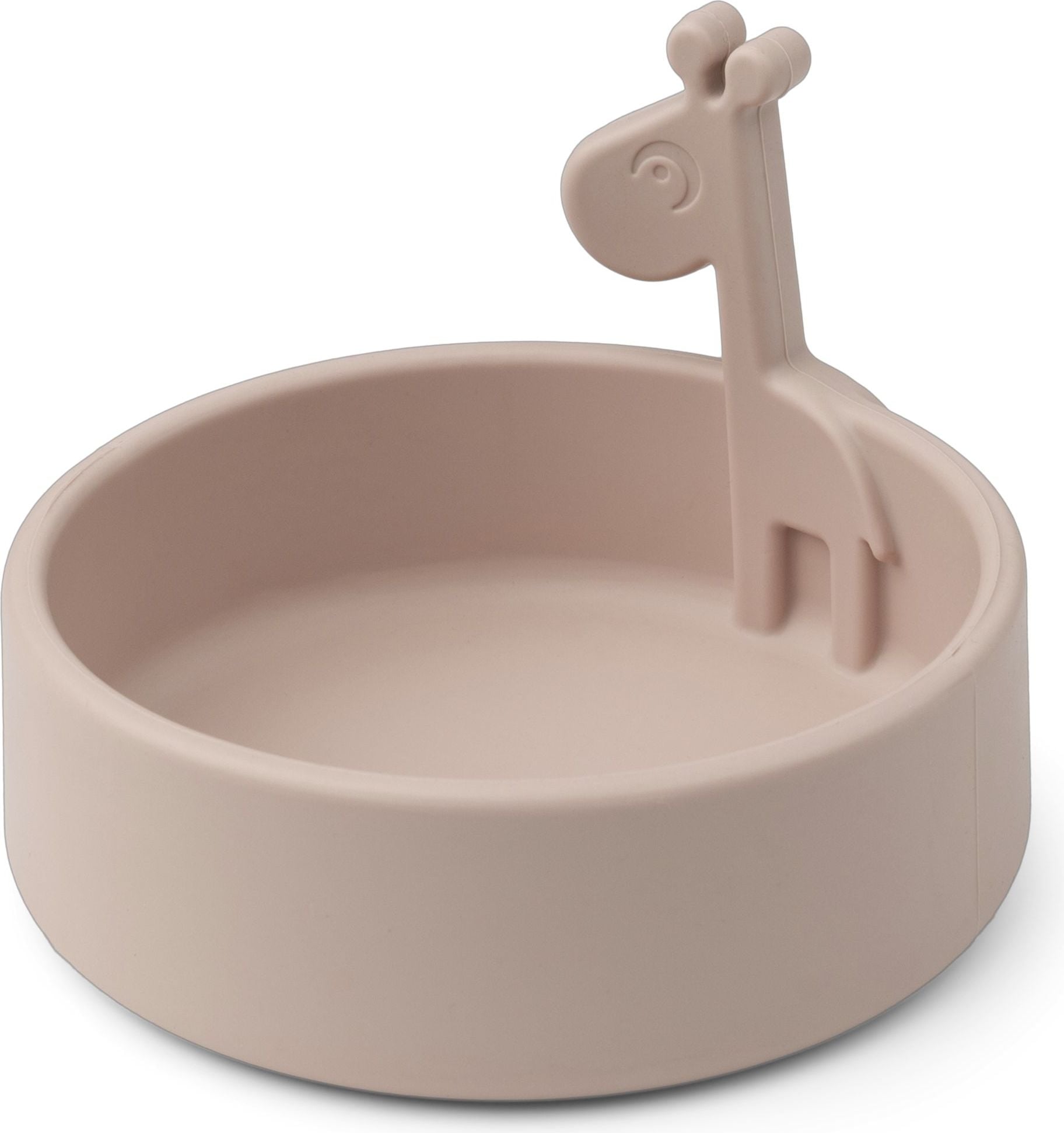 Kinderteller und Kinderschüssel Peekaboo Schale Rosa Silikon