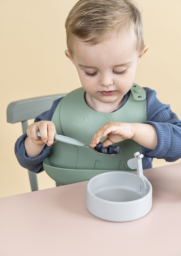 Peekaboo Zdjela silikonska zelena