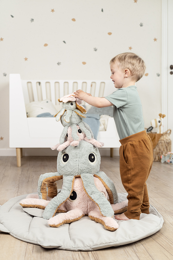 Peluche medusa Sea Jelly, XL, azul