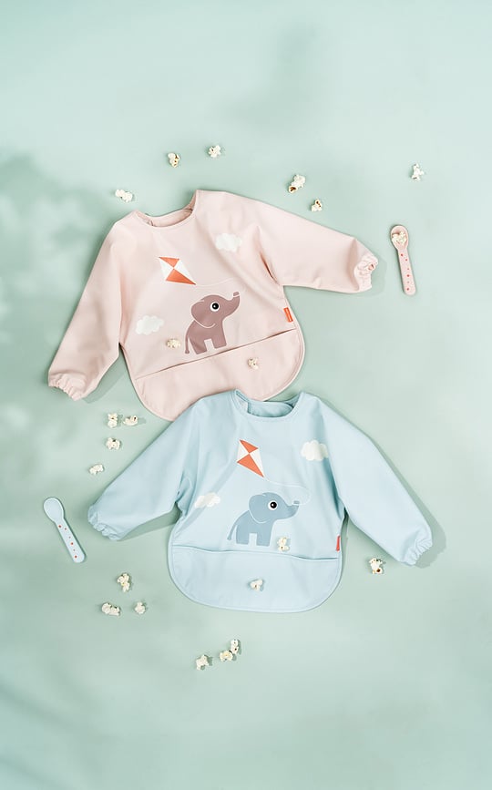 Playground Podbradnik s rukavima 6-18 mj. puder roza