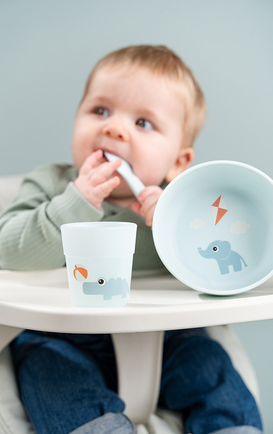 Playground Dječji Set Posuđa puder roza Set od 3 dijela