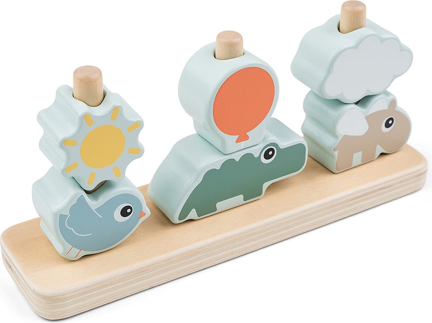 Puzle Happy Clouds, 7 piezas