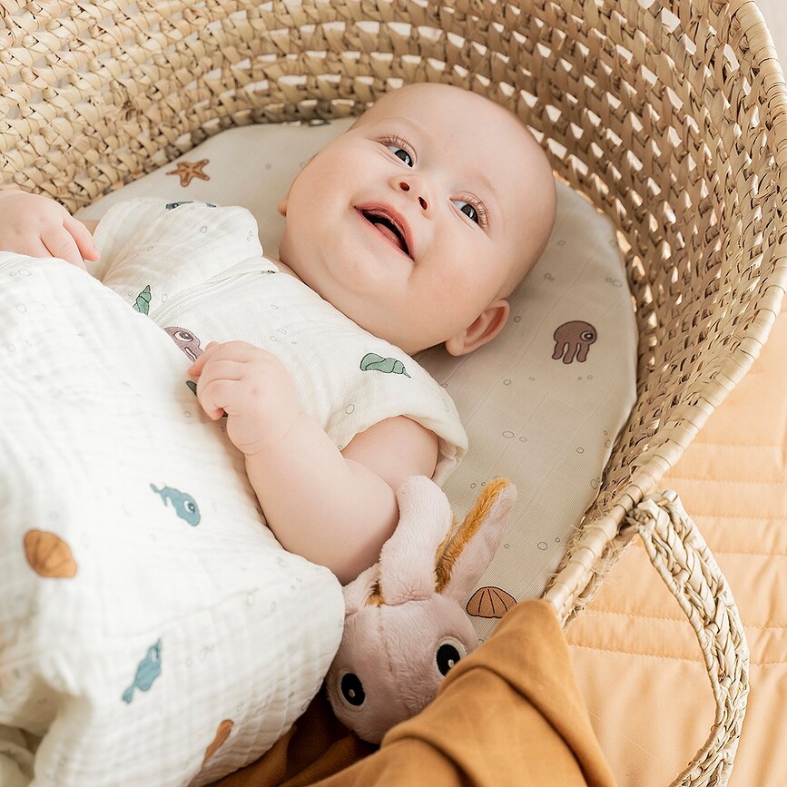 Sea Friends Spalna vreča, 70 cm, bež