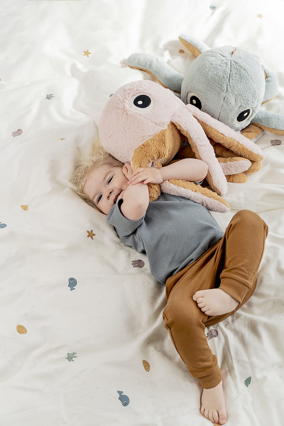 Sea Jelly Peluche Méduse XL, bleue