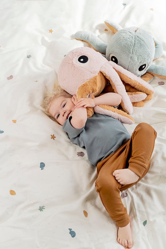 Sea Jelly Plišasta igrača meduza XL, modra