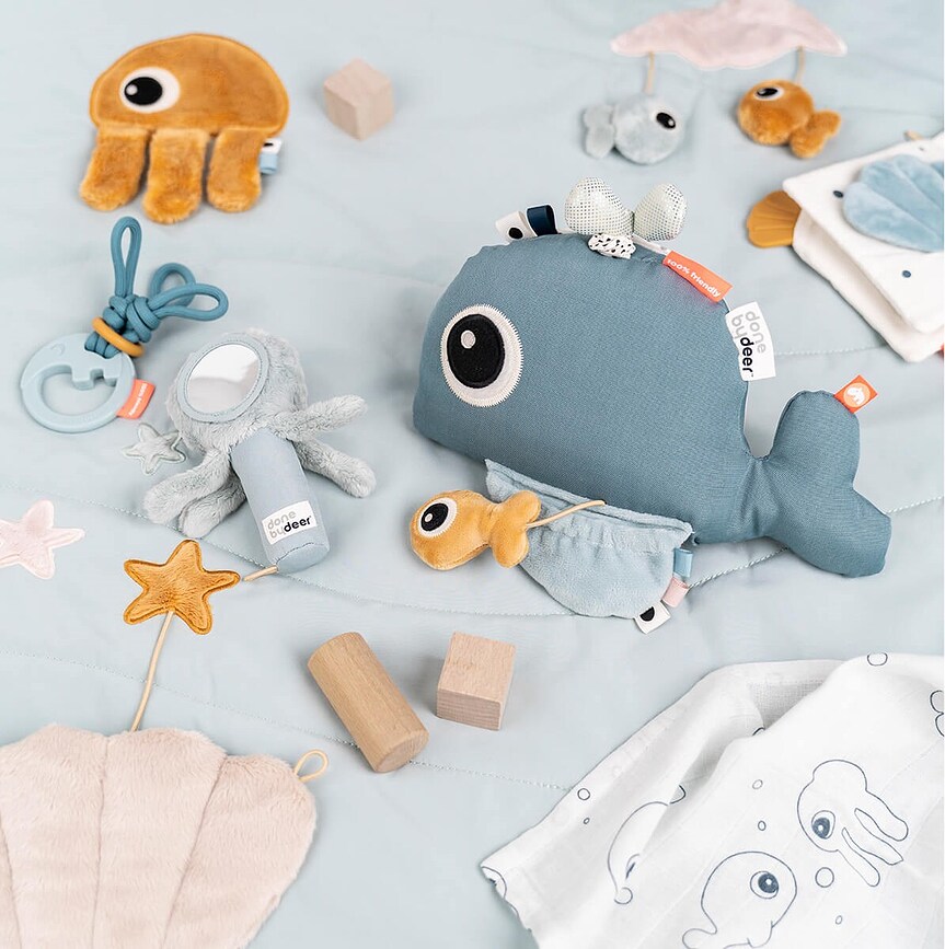 Sea Jelly Senzorični Obesek Meduza, z ogledalcem, roza