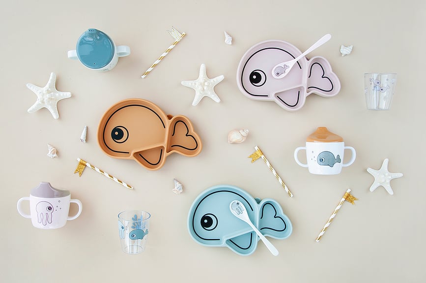 Sea Kozarci akrilni, roza, 3 kosi