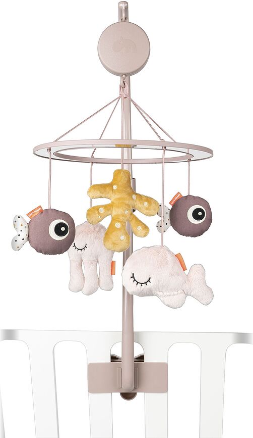 Sea Mobile pour lit bébé, bleu