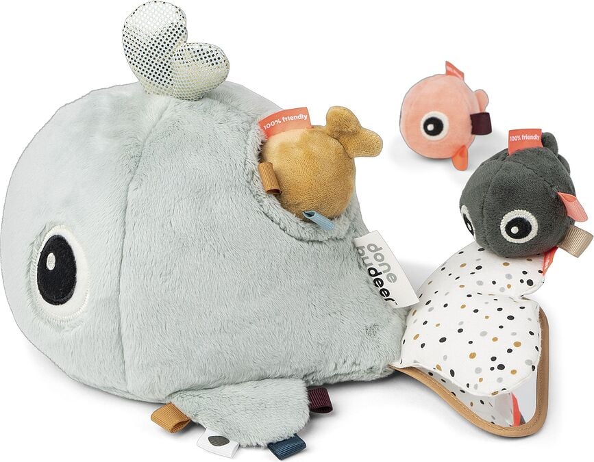 Sea Wally Jouet interactif baleine, Set 4 pièces