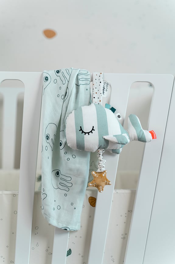 Sea Wally Viseća Igračka s glazbenom kutijom plava