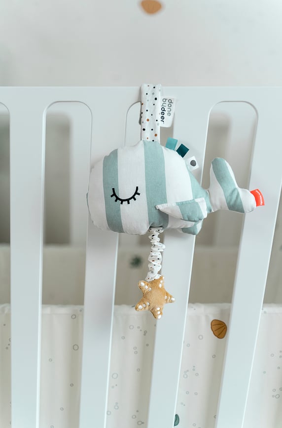 Sea Wally Viseća Igračka s glazbenom kutijom plava