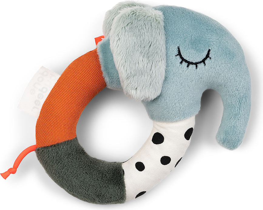 Sonajero sensorial Elphee, azul