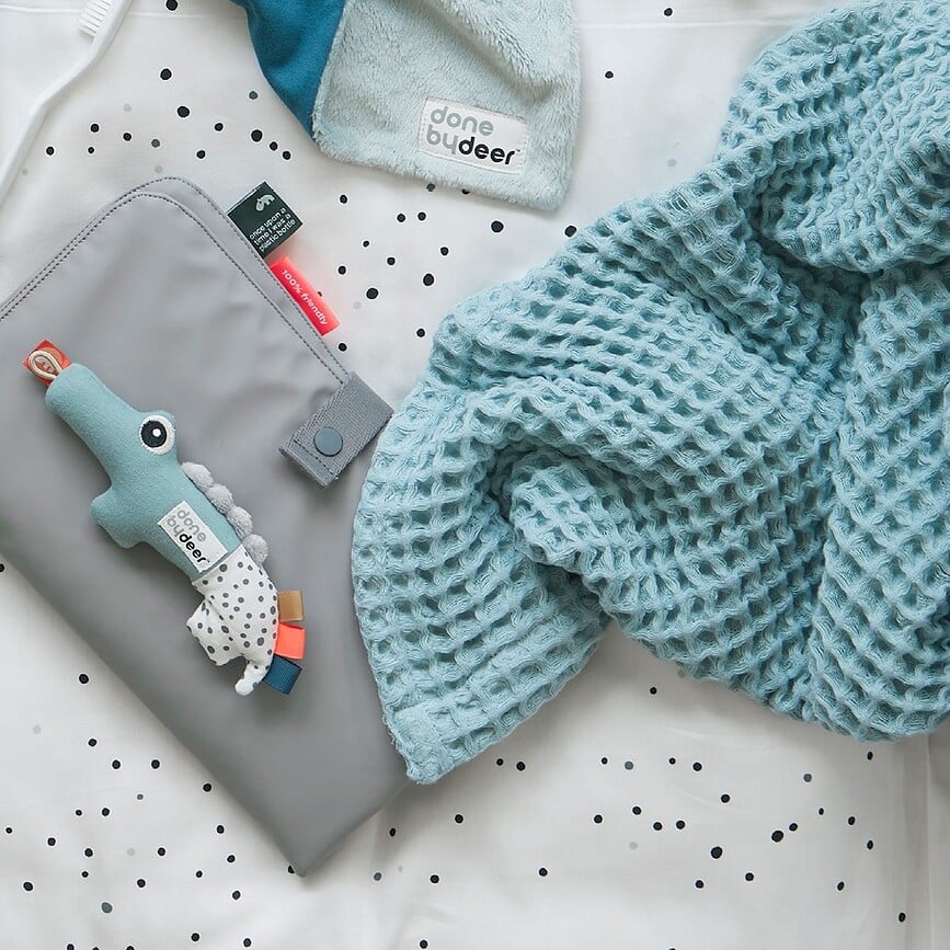 Sonajeros Tiny, azules, 3 unidades