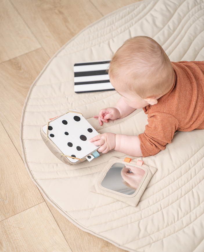 Soporte para tarjetas de contraste Deer Friends, color arena