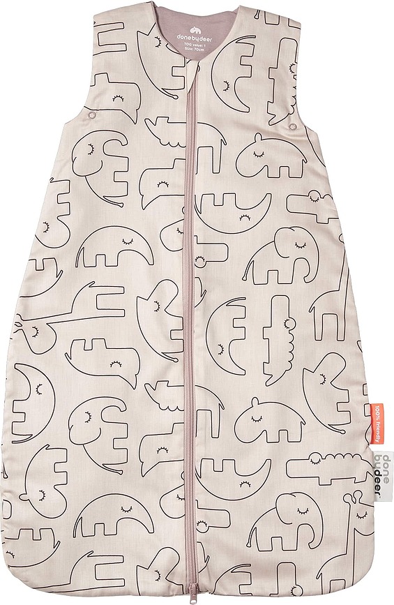 Spací pytel Sleepy Friends 70 cm růžový