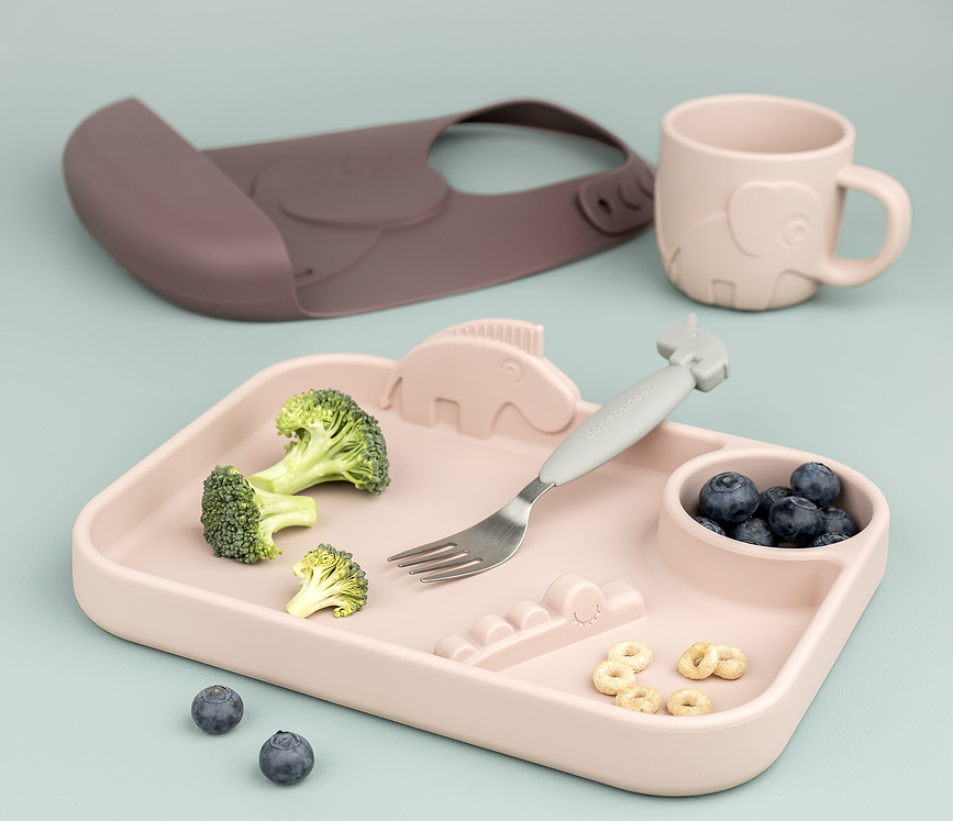 Taza de silicona Peekaboo Elphee, verde