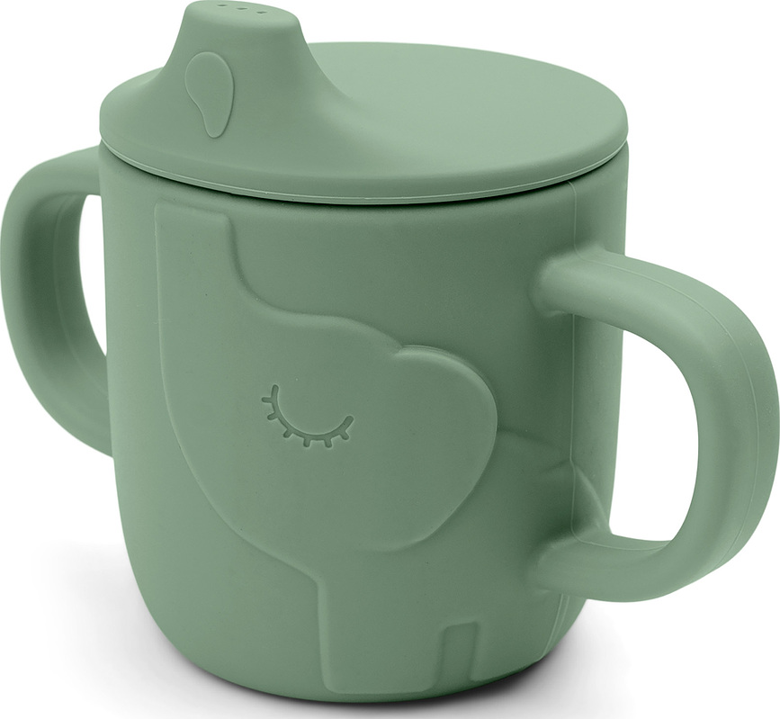 Taza infantil Peekaboo Elphee, con tapa
