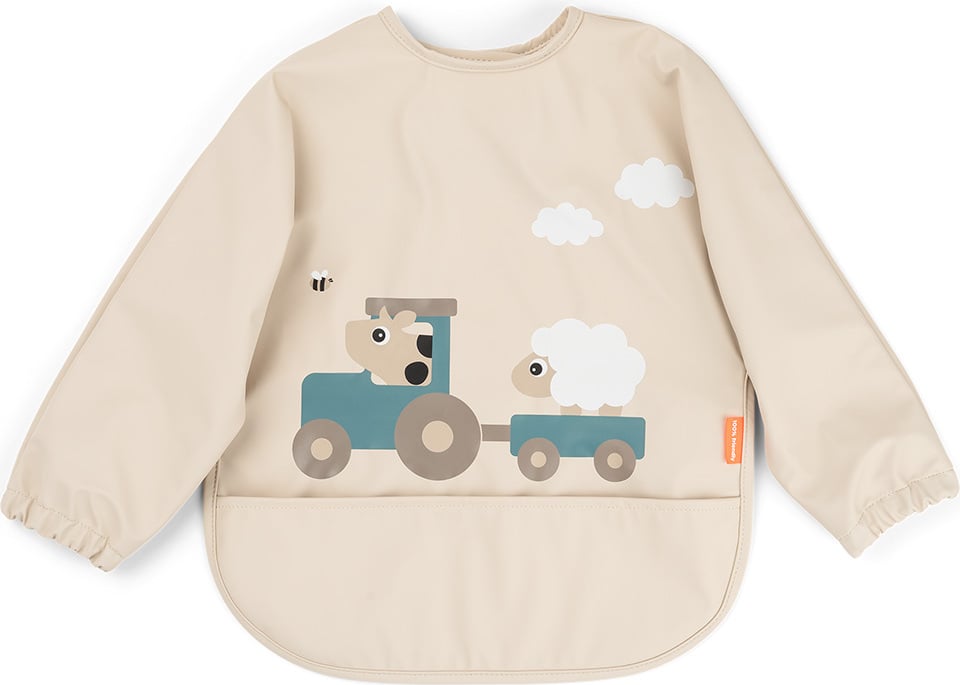 Tiny Farm Ärmellätzchen 6-18 M, sandfarben