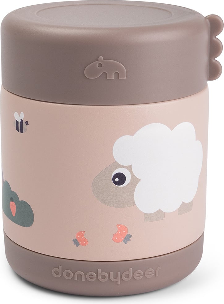 Tiny Farm Essensbehälter 300 ml, rosa