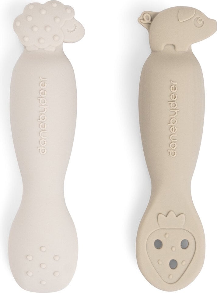 Tiny Farm Kinderlöffel, beige, 2 St.