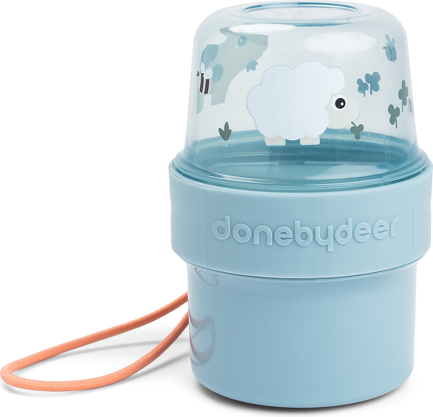 Tiny farm Posoda za prigrizke, dvostranska, modra, velikost S