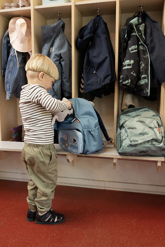 Tiny Farm Sac à dos pour enfant, bleu