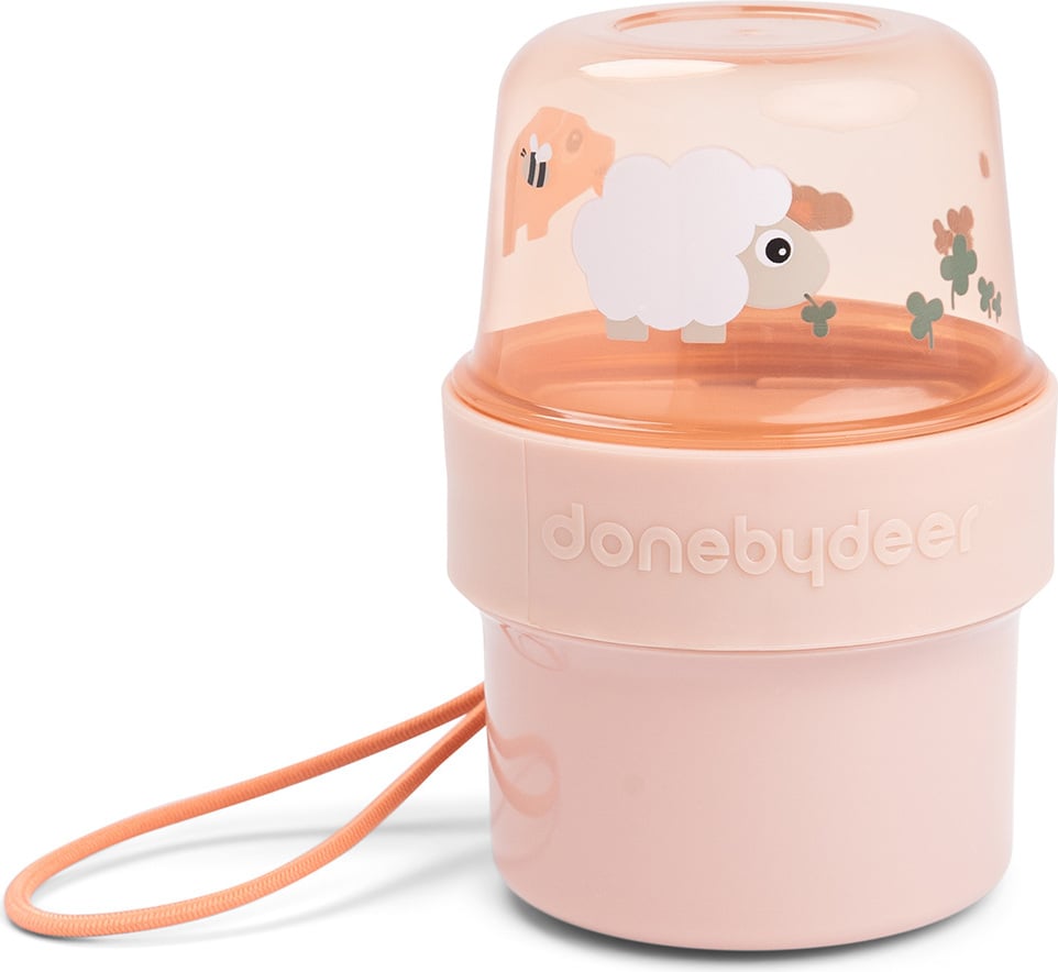 Tiny farm Snackbox S, rosa, doppelseitig