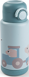 Tiny Farm Thermal Bottle 340 ml, blue