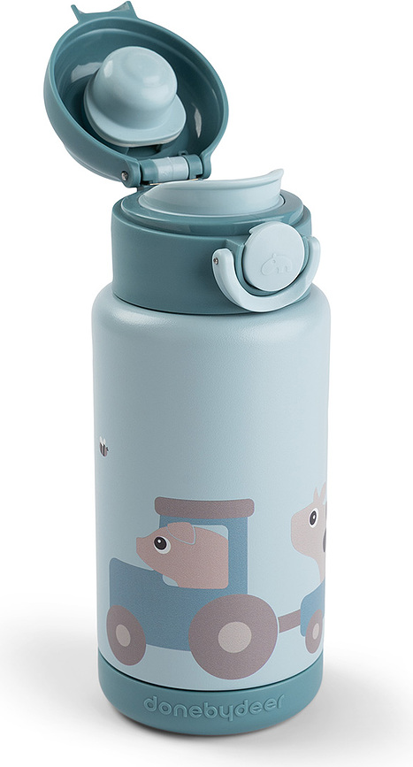 Tiny Farm Θερμός, 340 ml, μπλε