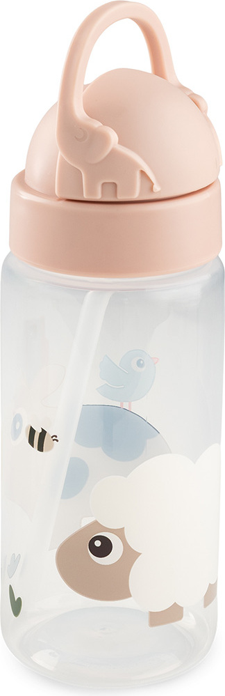 Tiny Farm Trinkflasche 350 ml, rosa