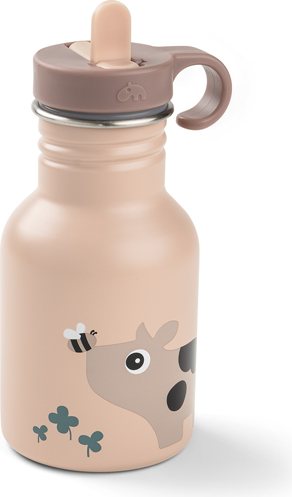 Tiny Farm Trinkflasche 350 ml, rosa