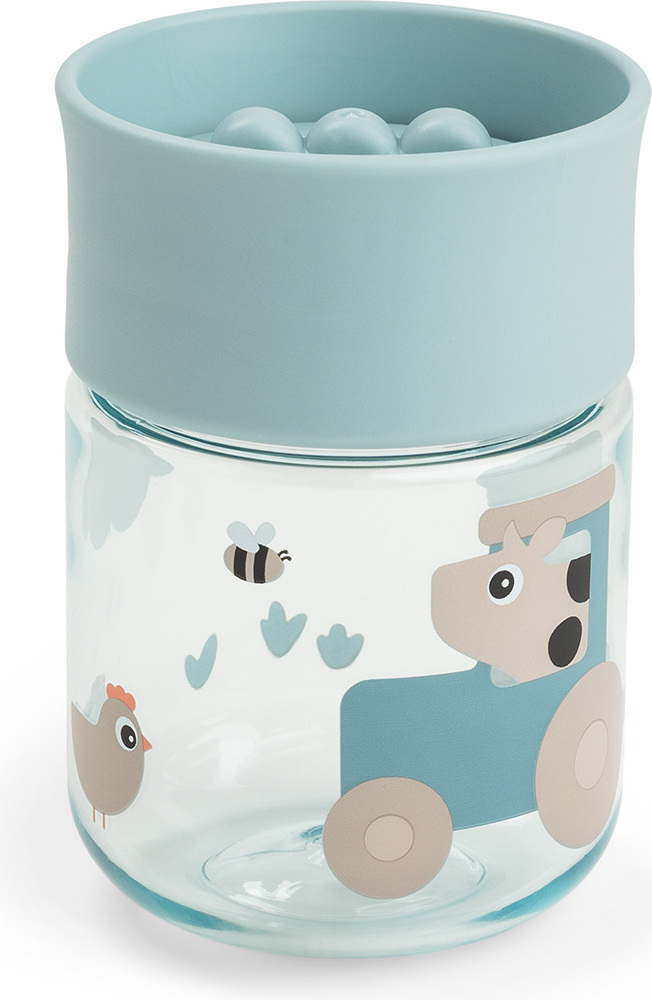 Tiny Farm Trinklernbecher 260 ml, blau