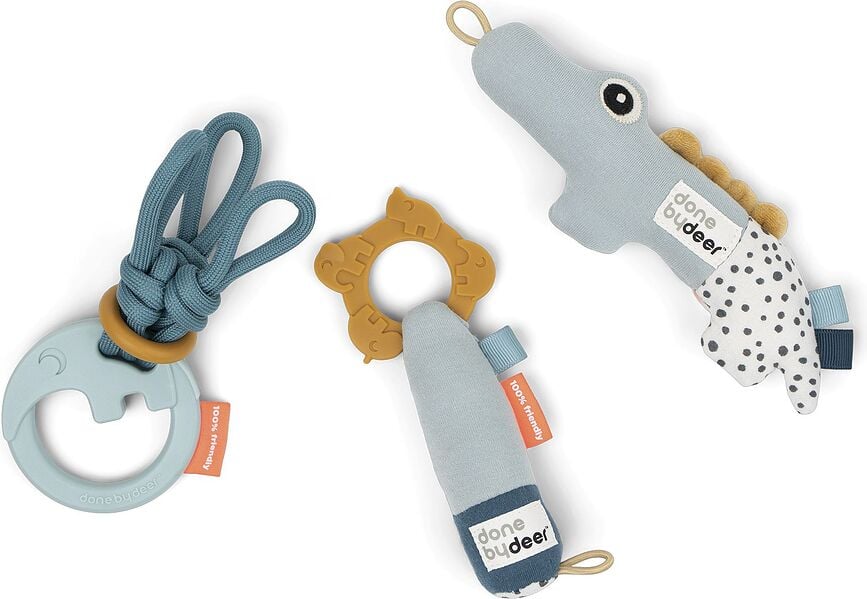 Tiny Ropotuljice, modre, 3 kosi