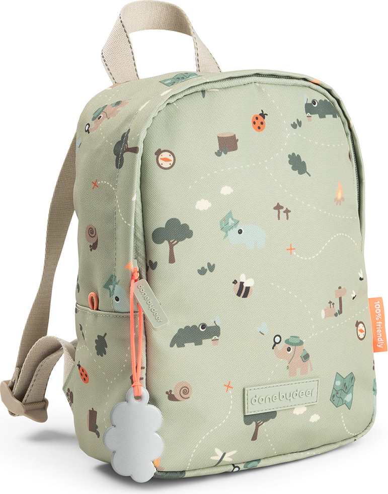 Tiny Trails Kinderrucksack 4 l, grün