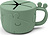 Vaso para aperitivos Peekaboo Raffi, verde