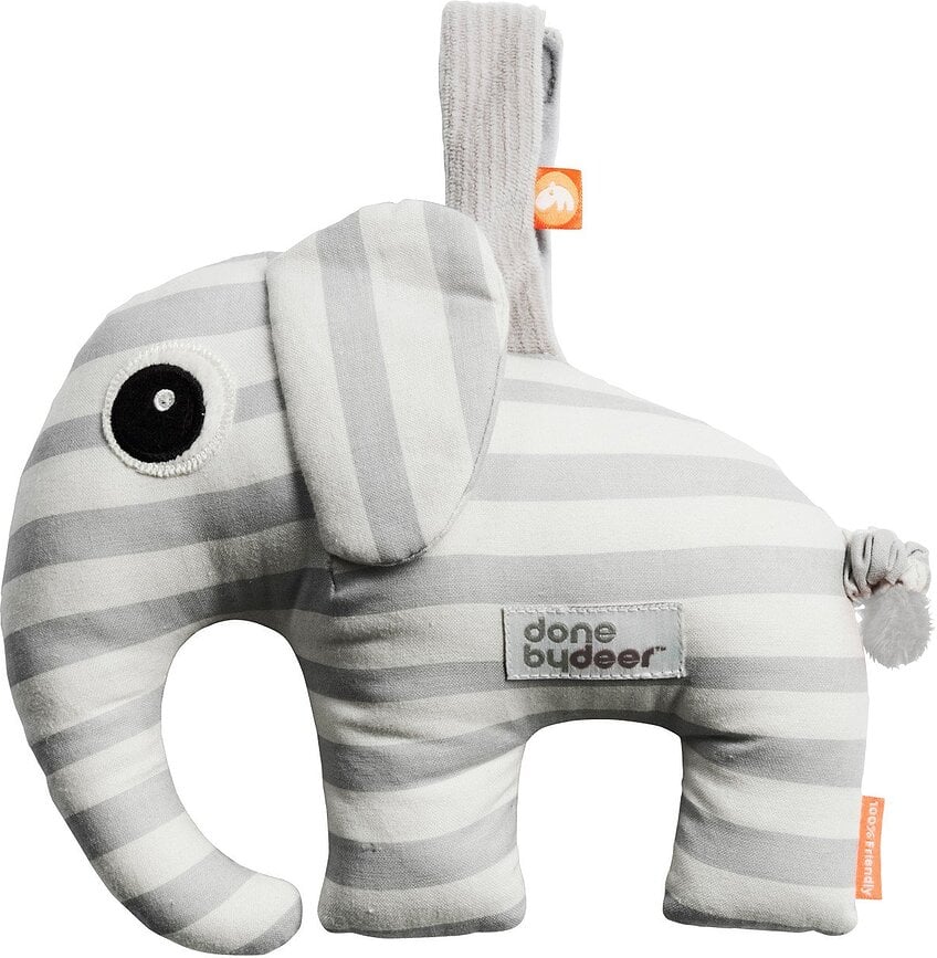 Done By Deer Soft toy elephant music box