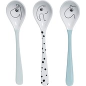 Dots Baby teaspoons blue 3 pcs