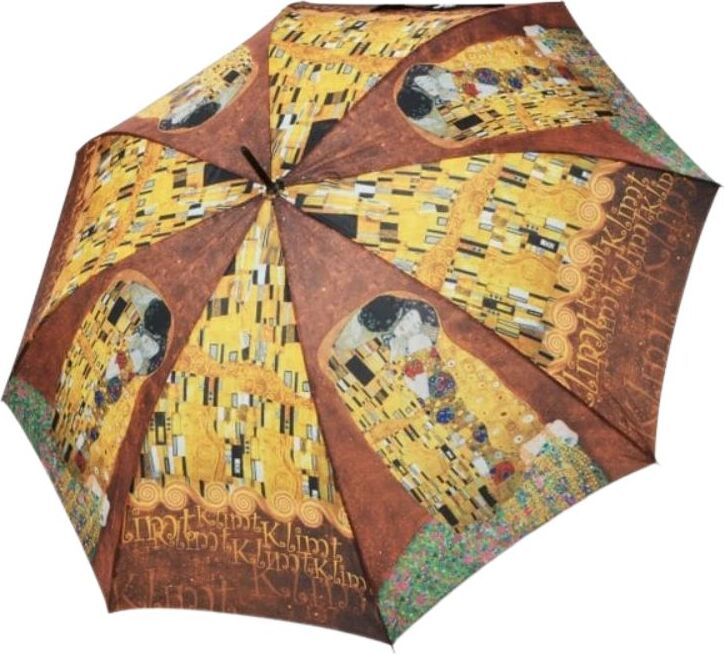 Art Collection Mini Automatischer Taschenschirm Gustav Klimt Kuss