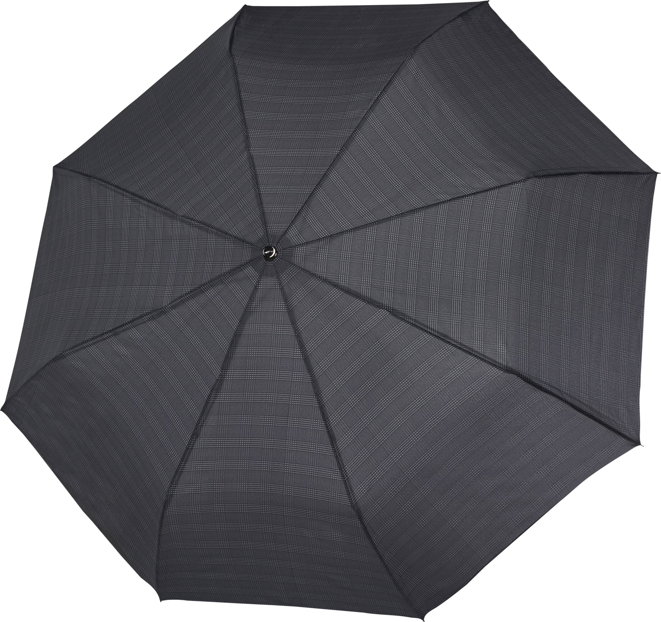 Carbon Magic XM Regenschirm, grau, kariert