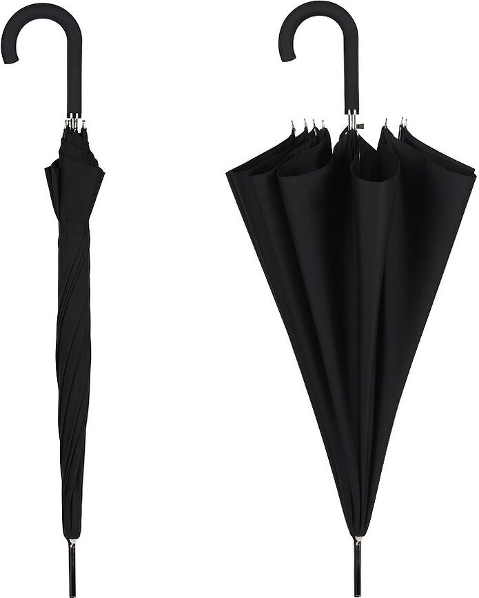 Carbonsteel Dežnik, črn