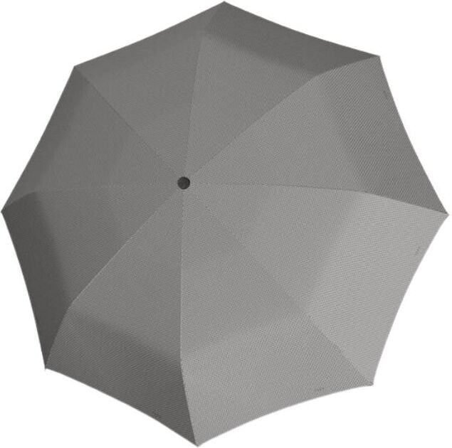 Carbonsteel Mini Taschenschirm, gepunktet, beige