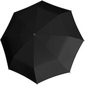 Doppler Regenschirm schwarz